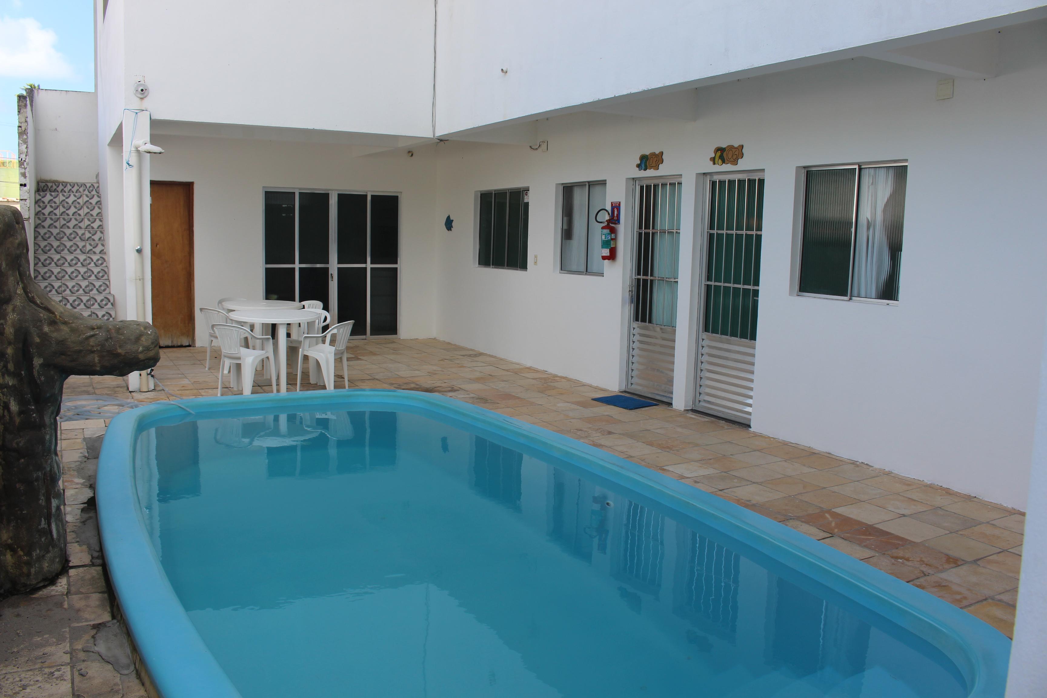 Vista Piscina Pousada Recanto do Passarinho