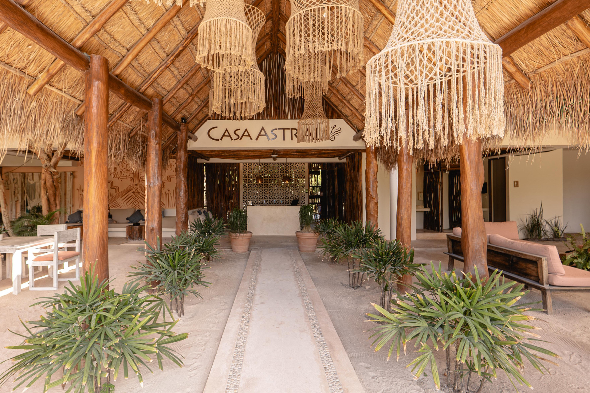Vista Lobby Casa Astral Hotel Boutique and Apartments