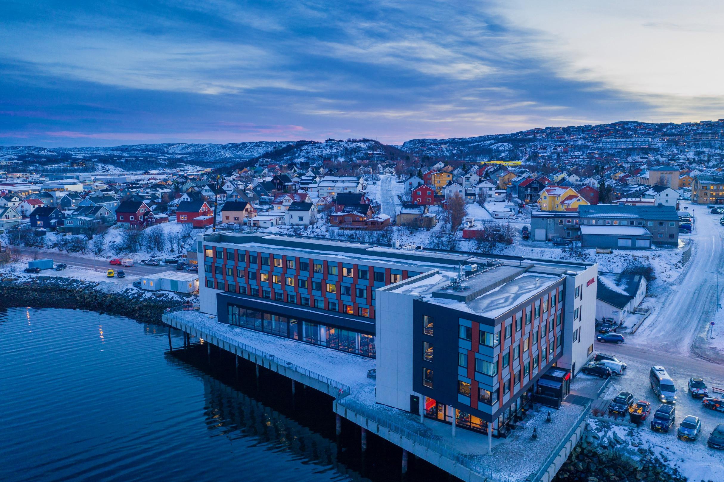 Vista Exterior Thon Hotel Kirkenes