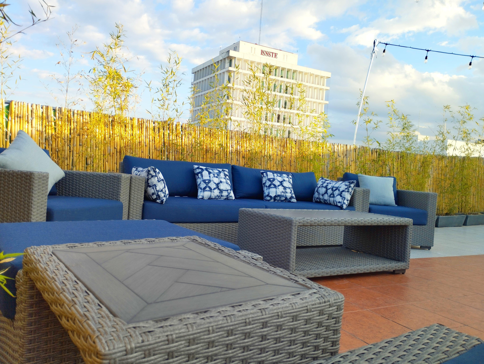 Balcón, patio o terraza Hotel Next Guadalajara