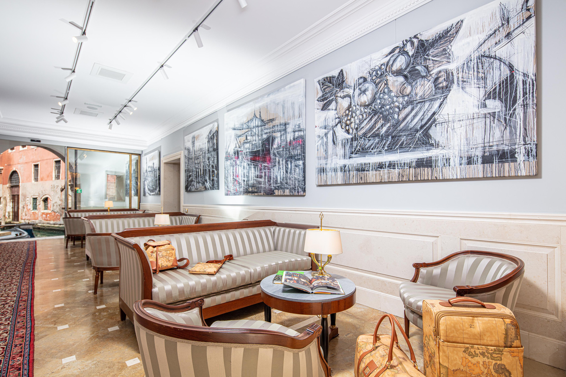 Vista Lobby All’Angelo Art Hotel