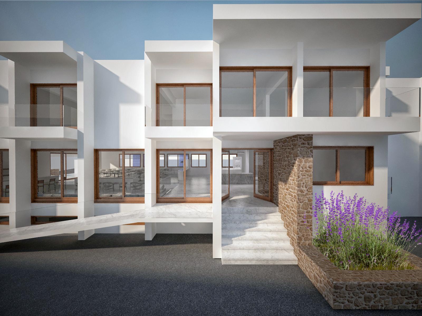 Vista Exterior Zephyros Hotel