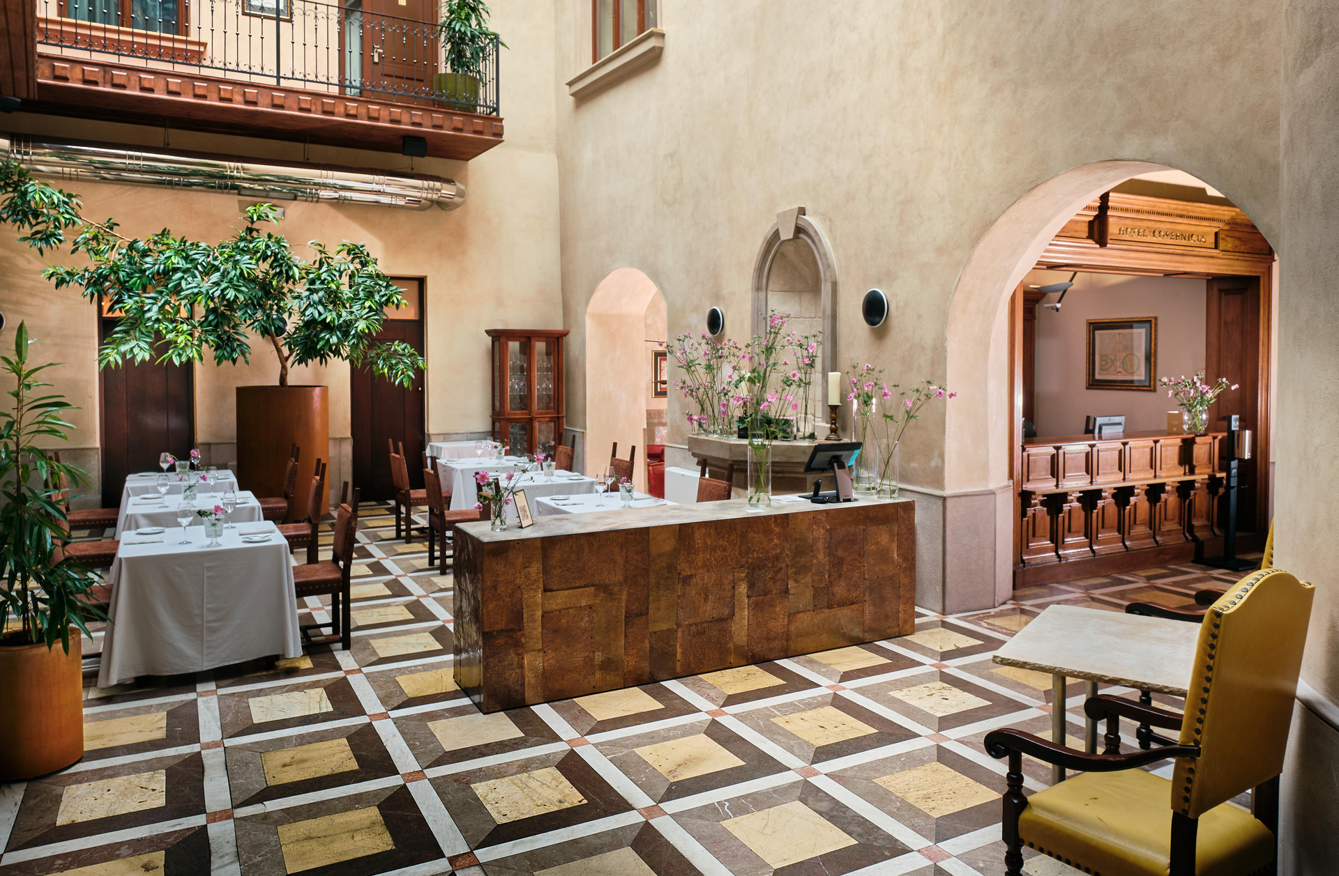 Vista Lobby Hotel Copernicus