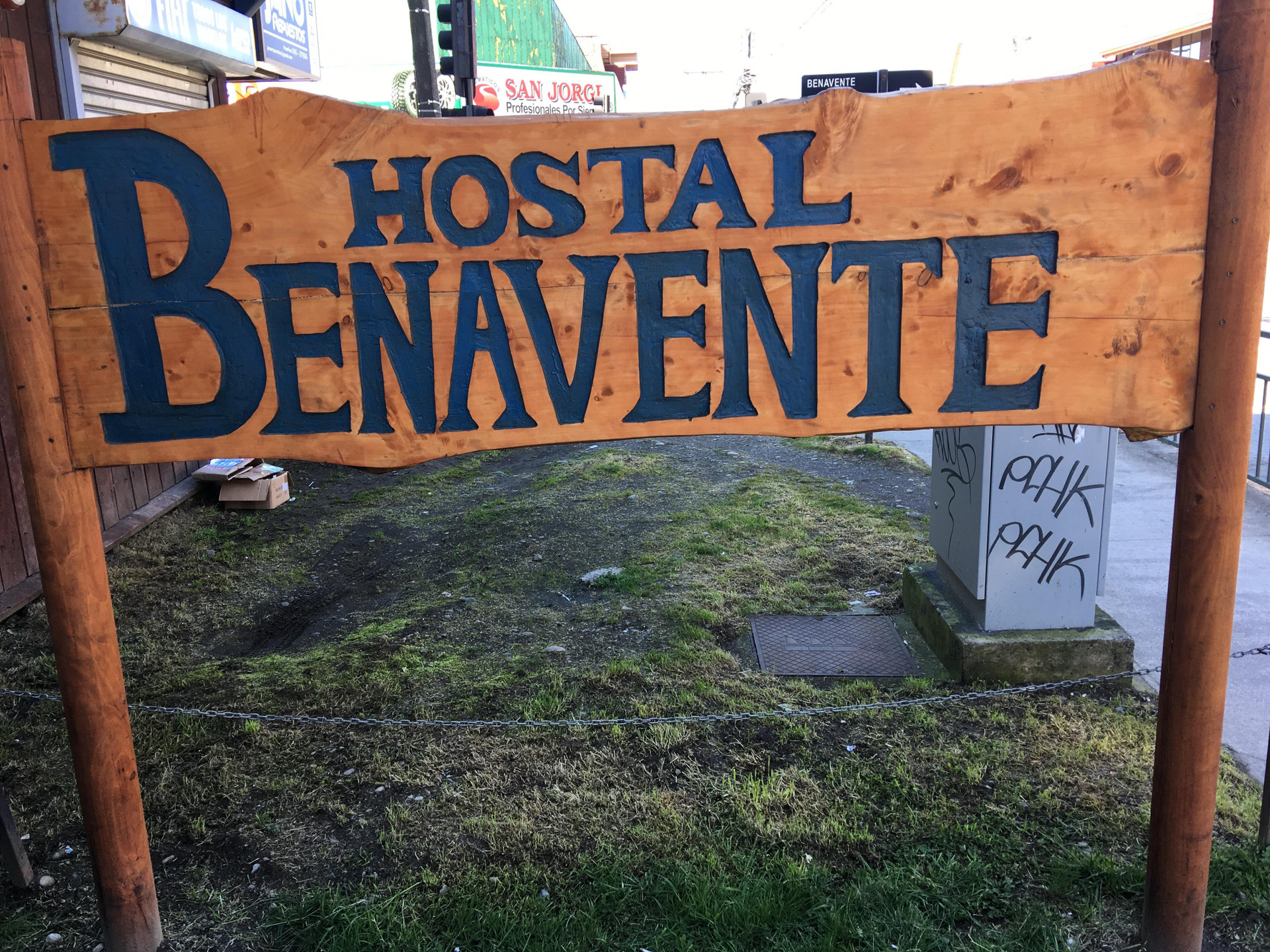 Vista Exterior Hostal Benavente