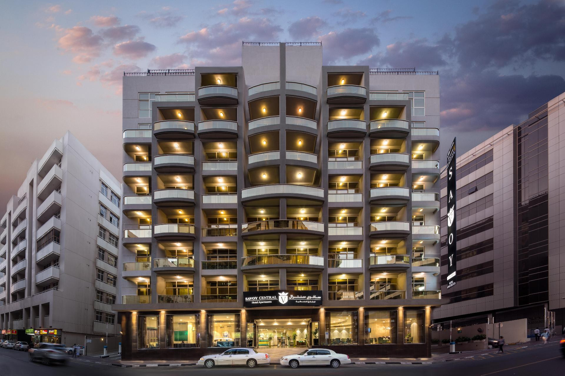 Vista Exterior Savoy Central Hotel Apartments