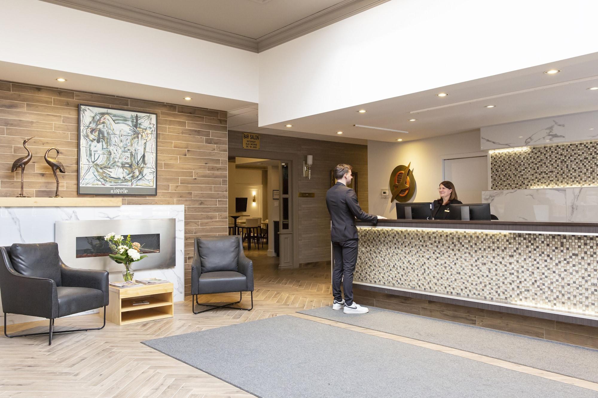 Vista Lobby Hotel L'Oiseliere Montmagny