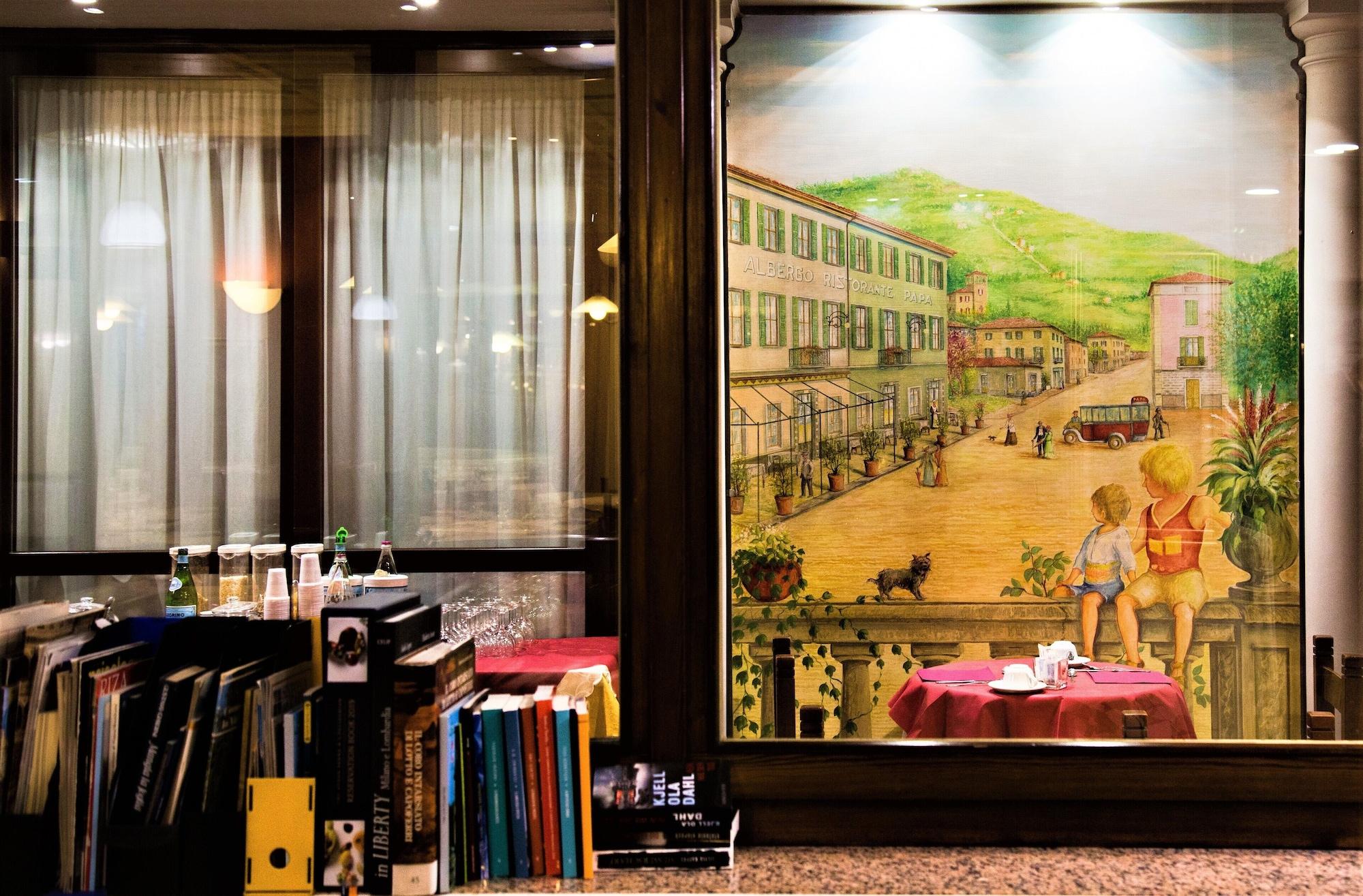 Vista Lobby Bes Hotel Papa San Pellegrino Terme