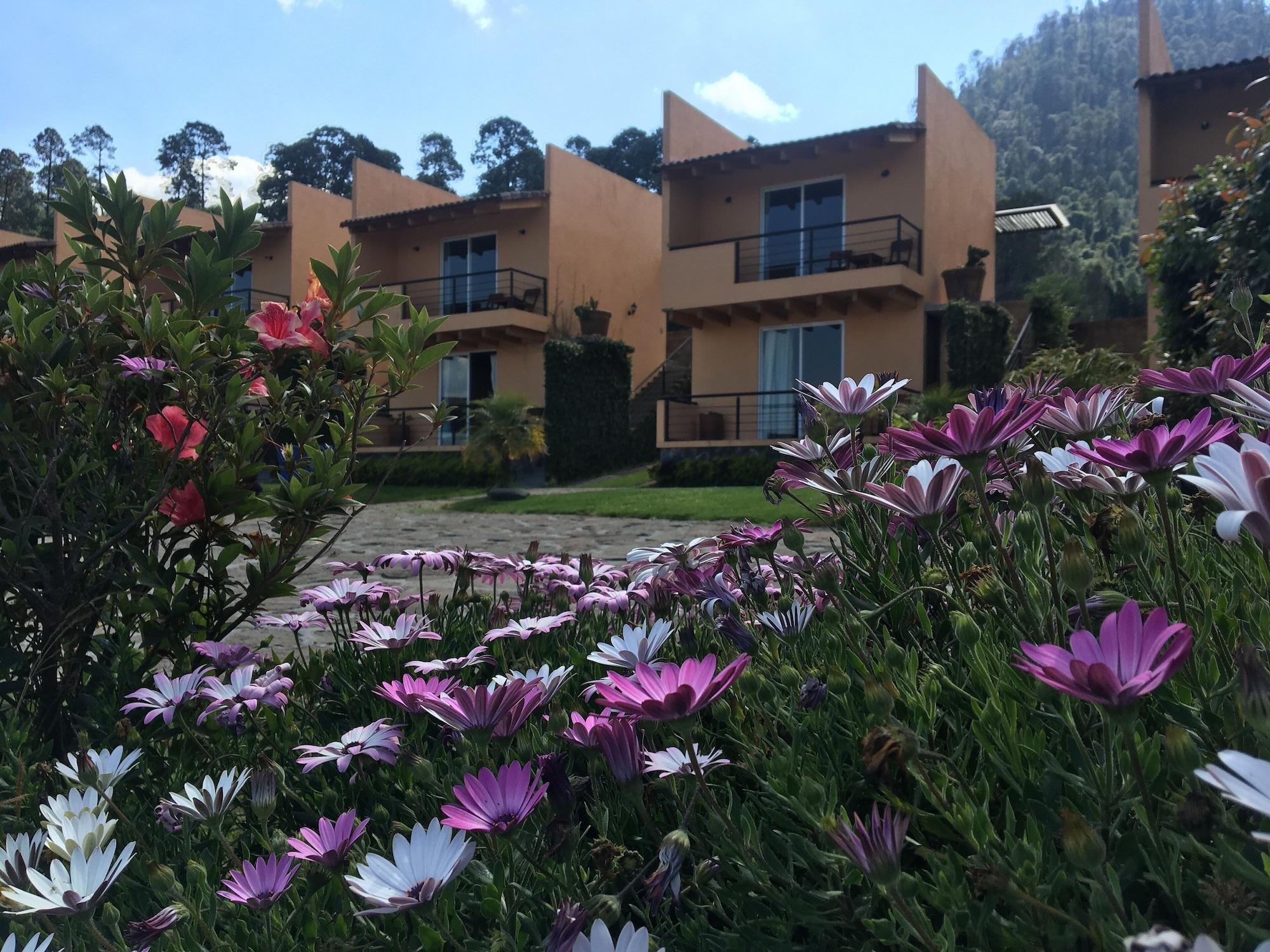 Vista Exterior Hotel 7 Cabañas