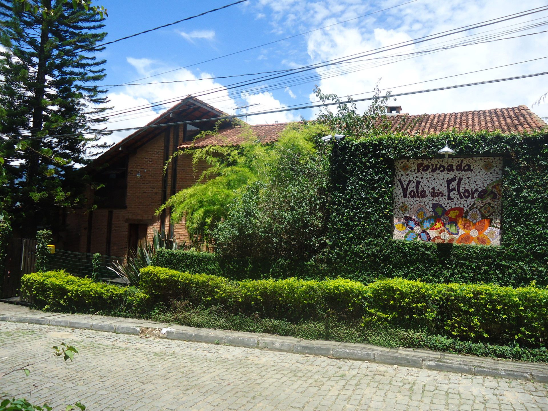 Vista Exterior Pousada Vale das Flores
