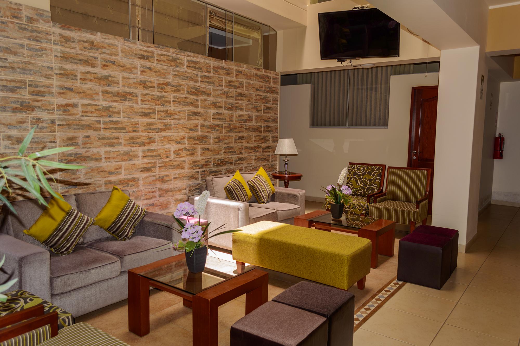Vista Lobby Gran Hotel Ica