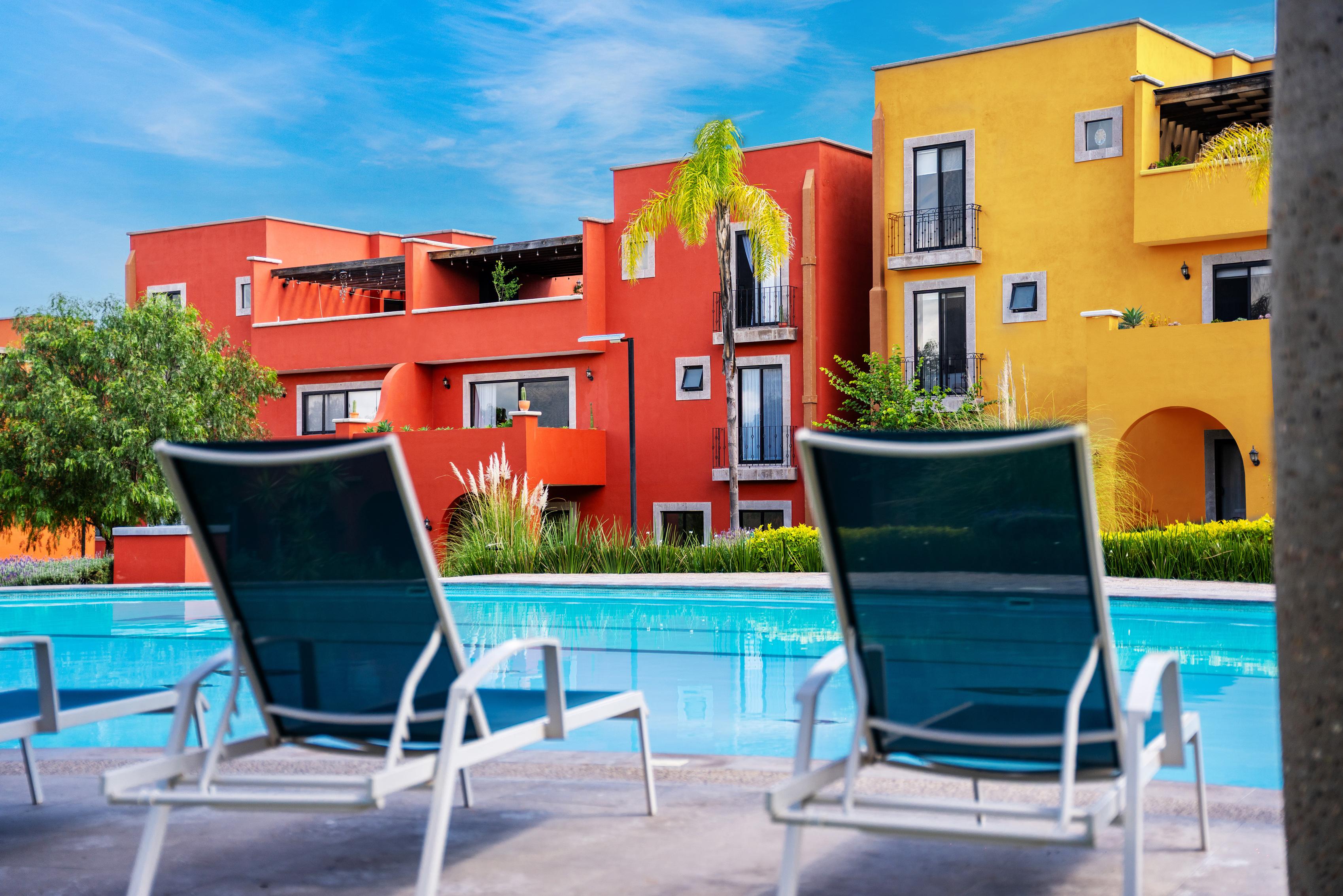 Vista Piscina Krystal Grand Residences & Villas