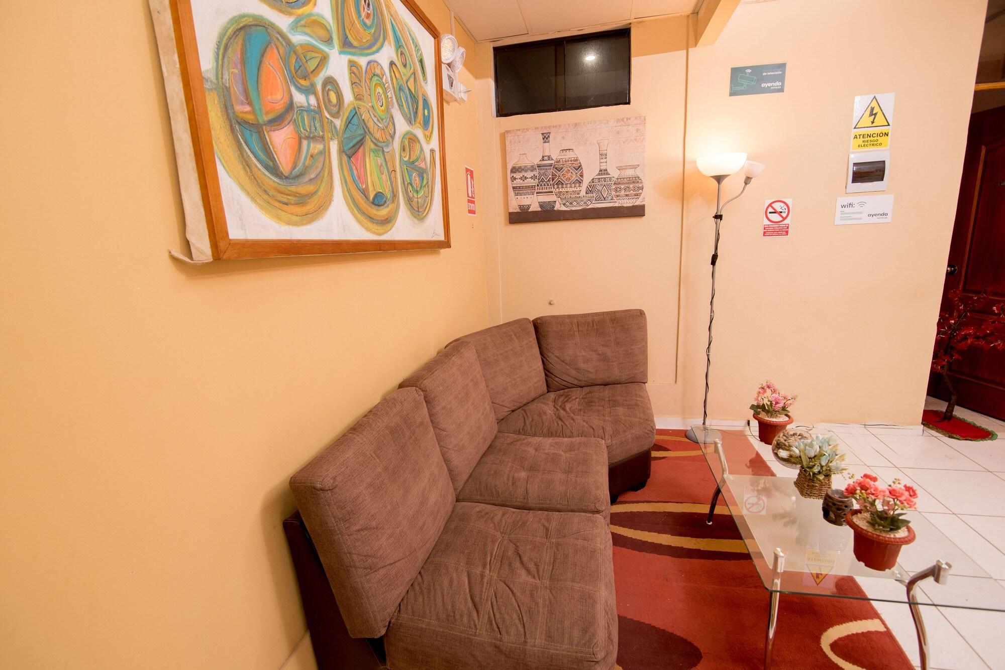 Vista Lobby Hotel Barlovento Inn Piura