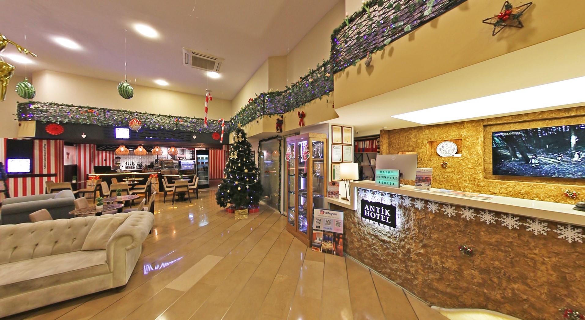 Vista Lobby Antik Hotel Istanbul