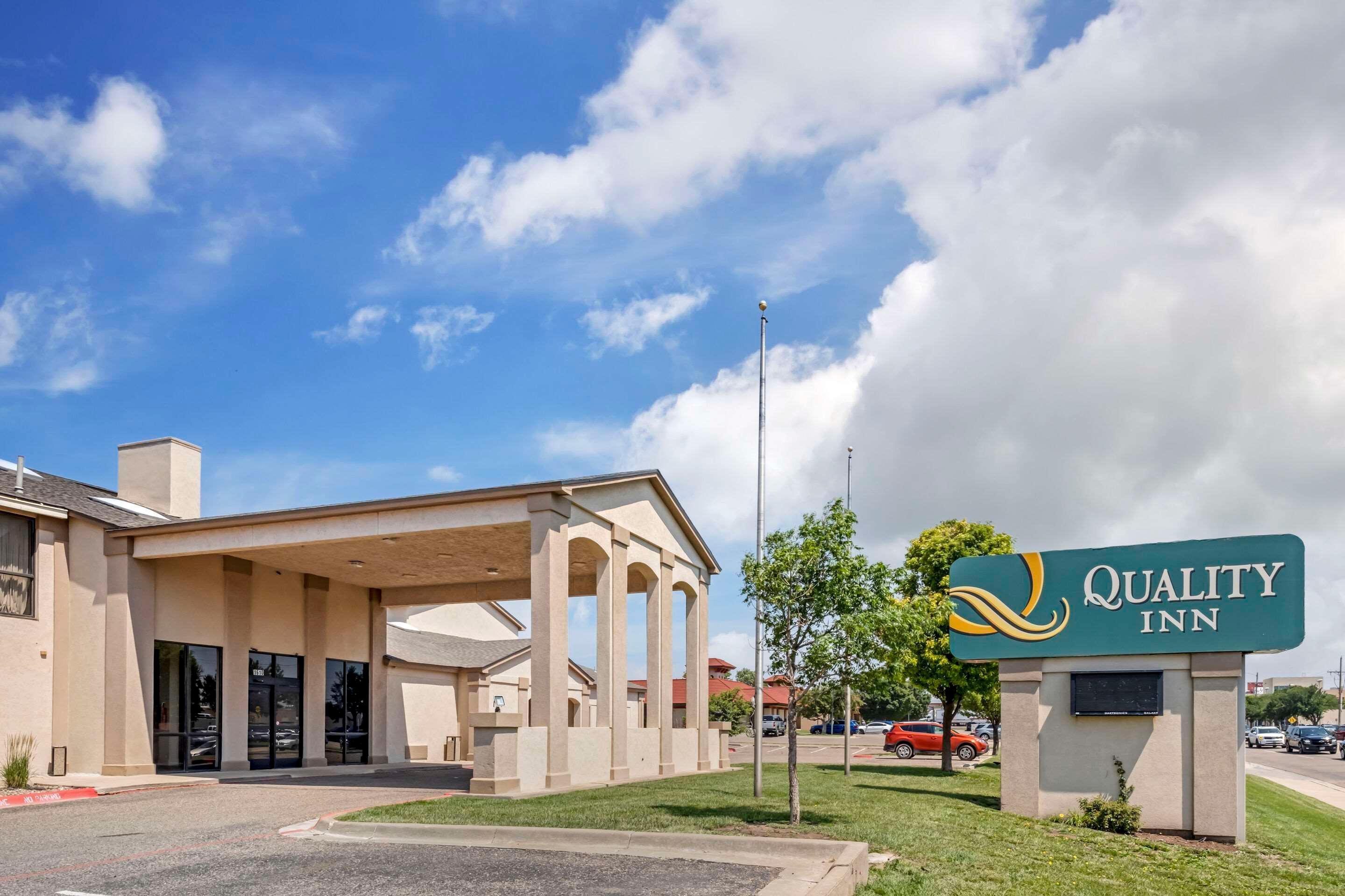 Vista Exterior Quality Inn Amarillo