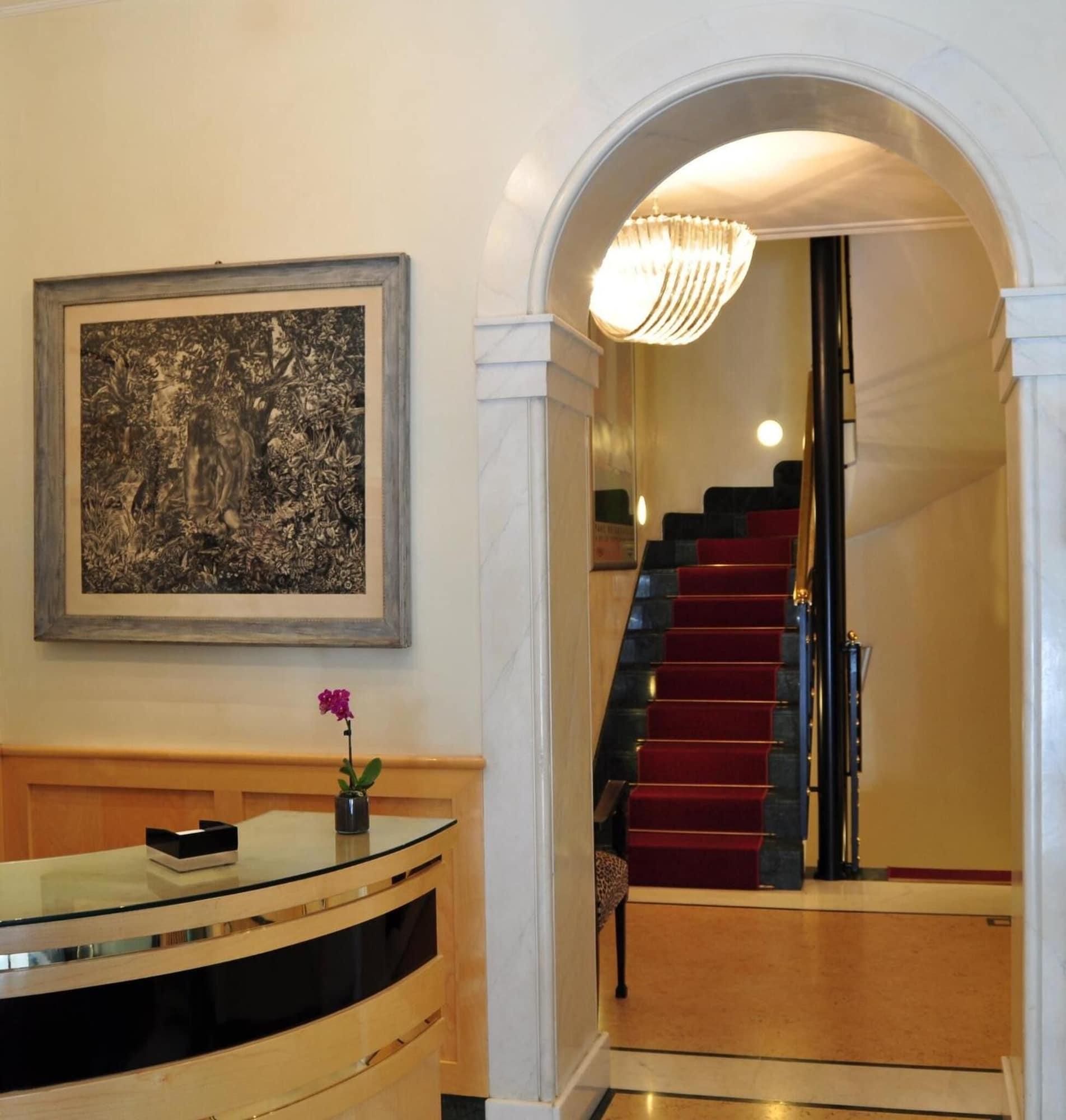 Vista Lobby Hotel Gregoriana