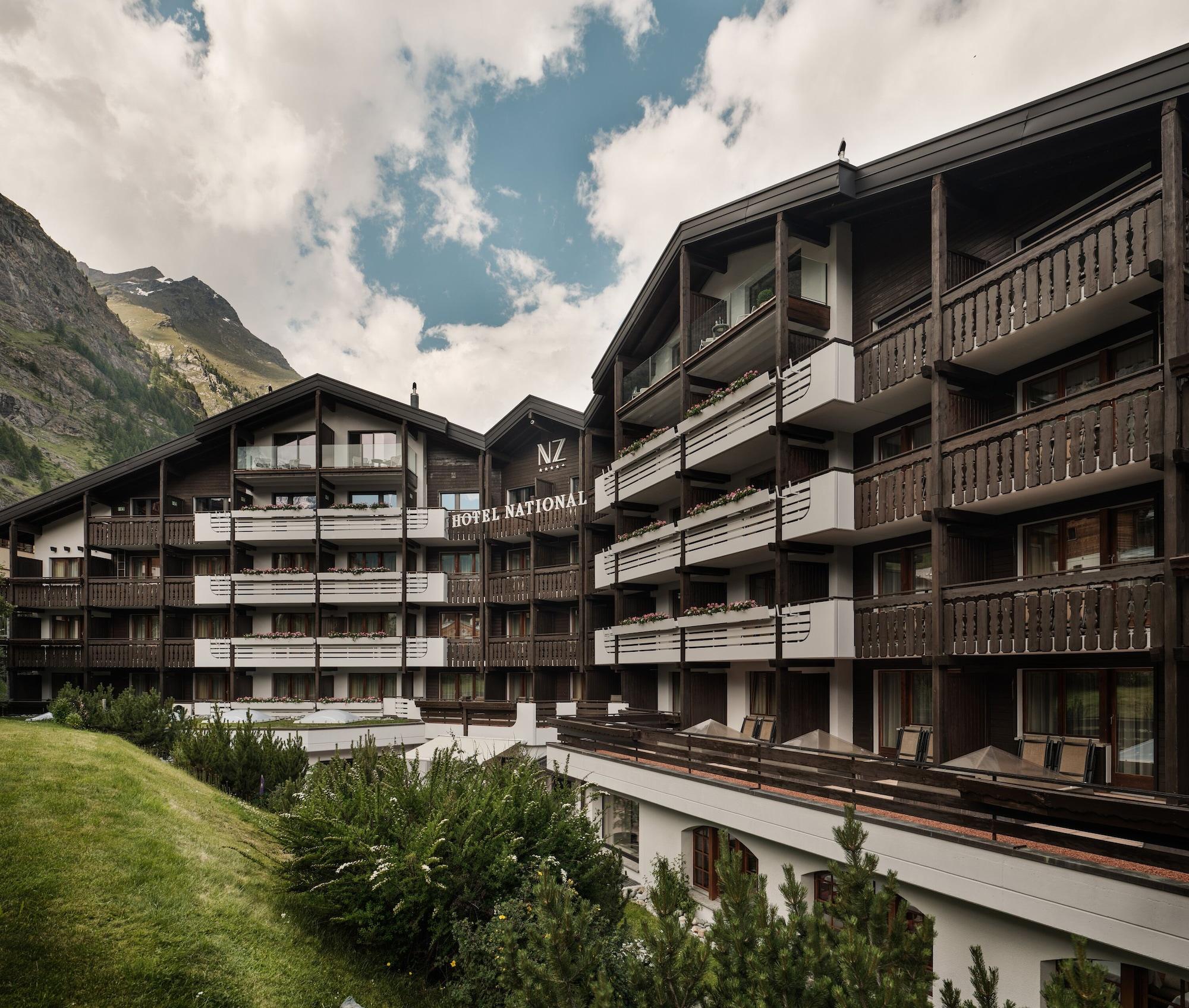 Vista Exterior National Zermatt – Matterhorn Views, Sunnegga Gateway & SPA