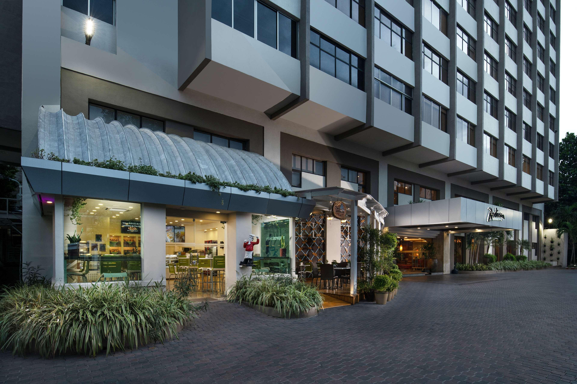 Vista Exterior Radisson Hotel Santo Domingo