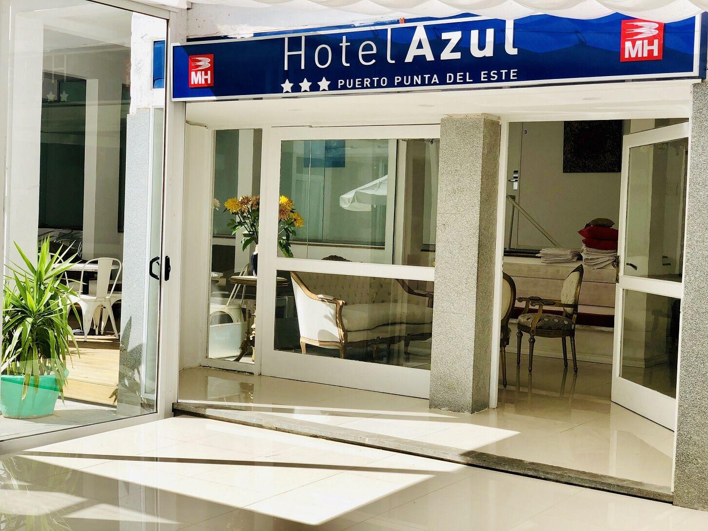 Vista Exterior Hotel Azul Puerto Punta del Este