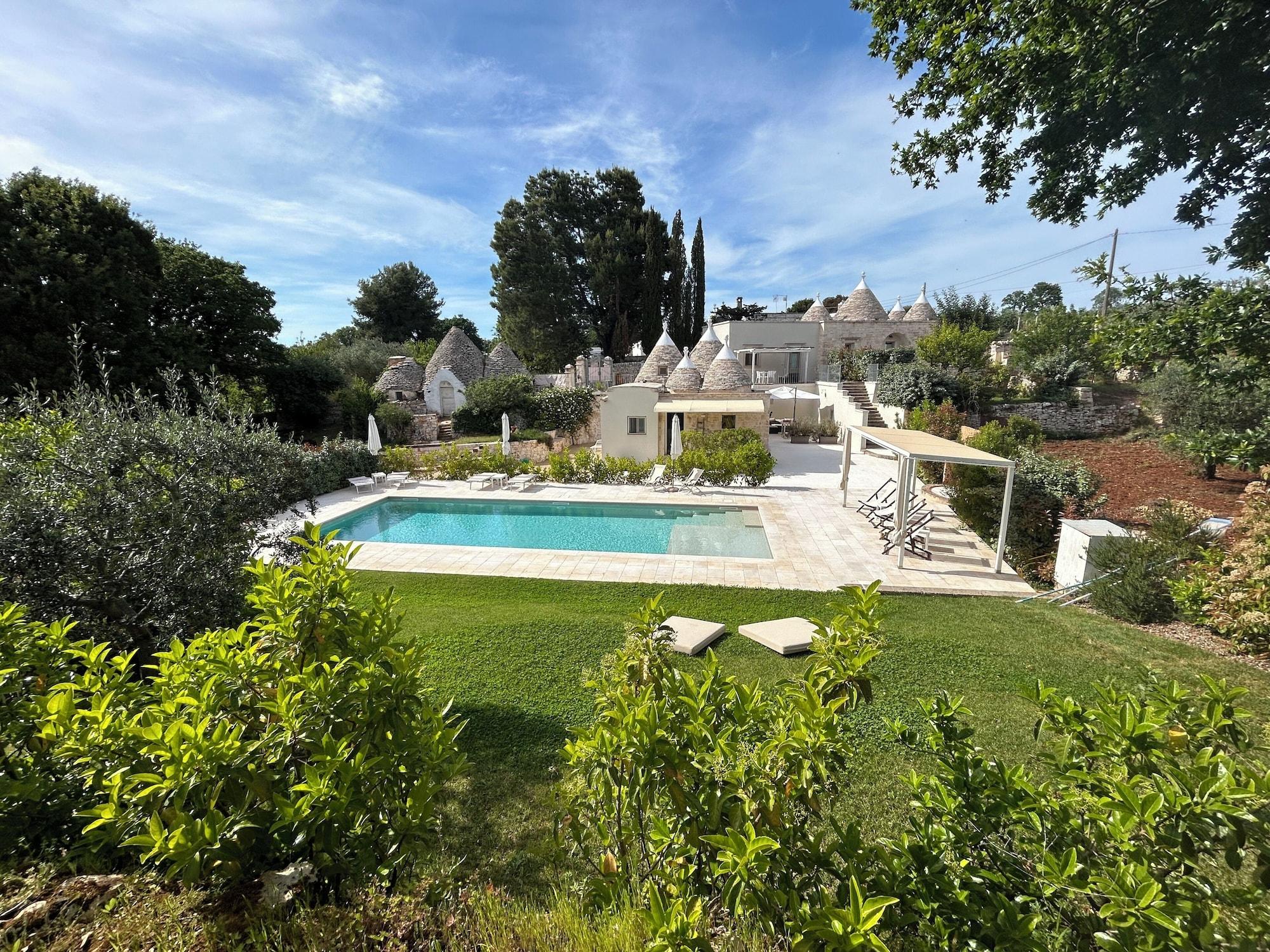 Vista Piscina b&b Pignarè