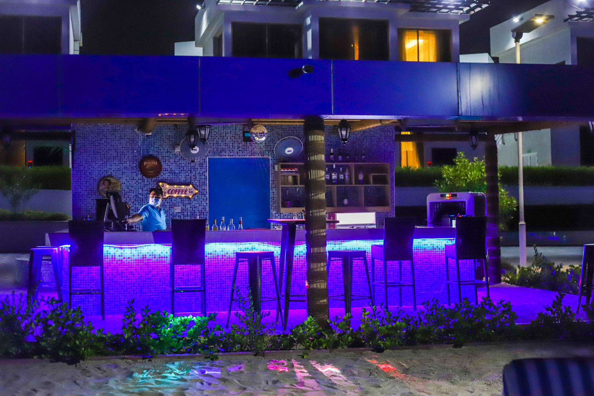 Bar/Salón Mirage Bab Al Bahr Beach Resort