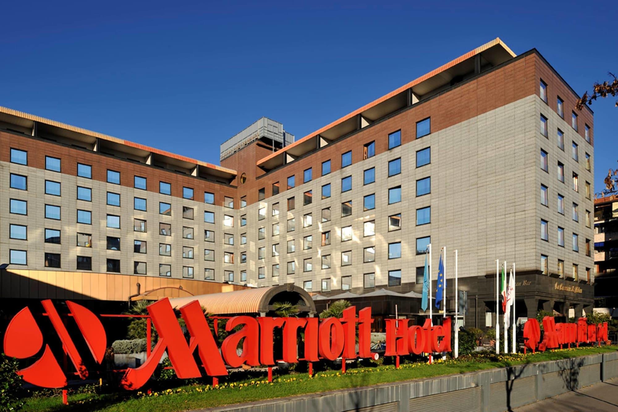 Vista Exterior Milan Marriott Hotel