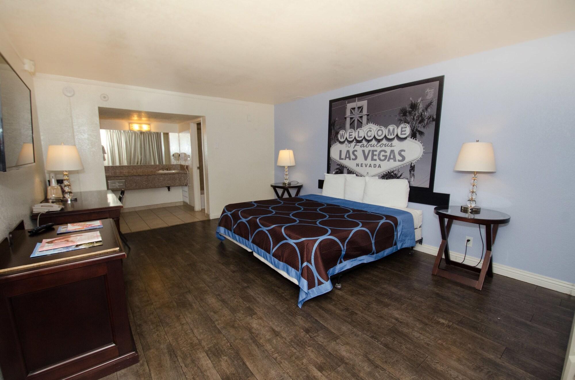 Habitación Super 8 by Wyndham Las Vegas North Strip/Fremont St. Area