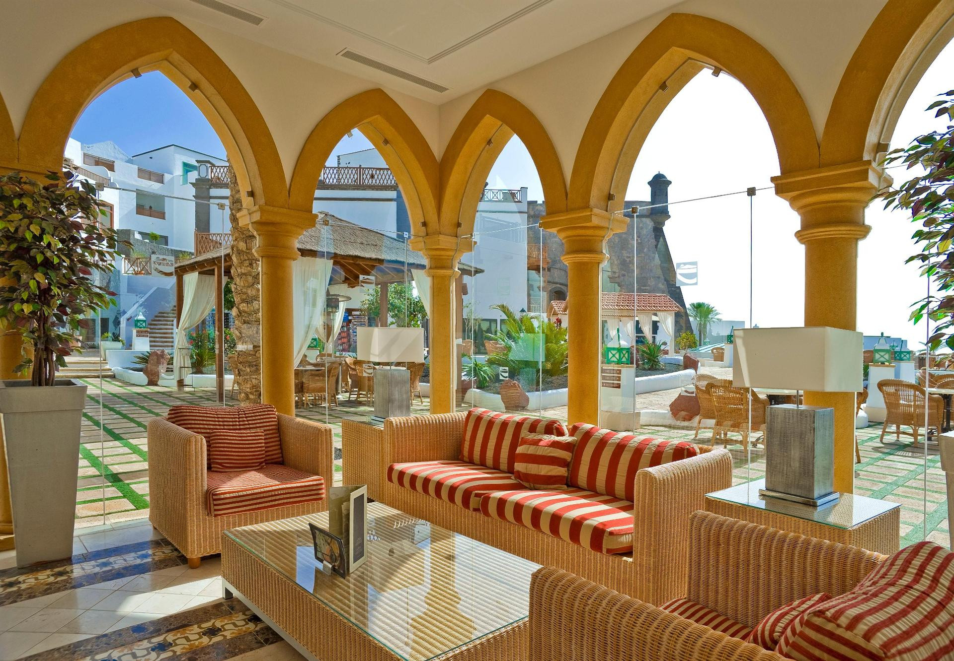 Vista Lobby Gran Castillo Tagoro Family & Fun Playa Blanca