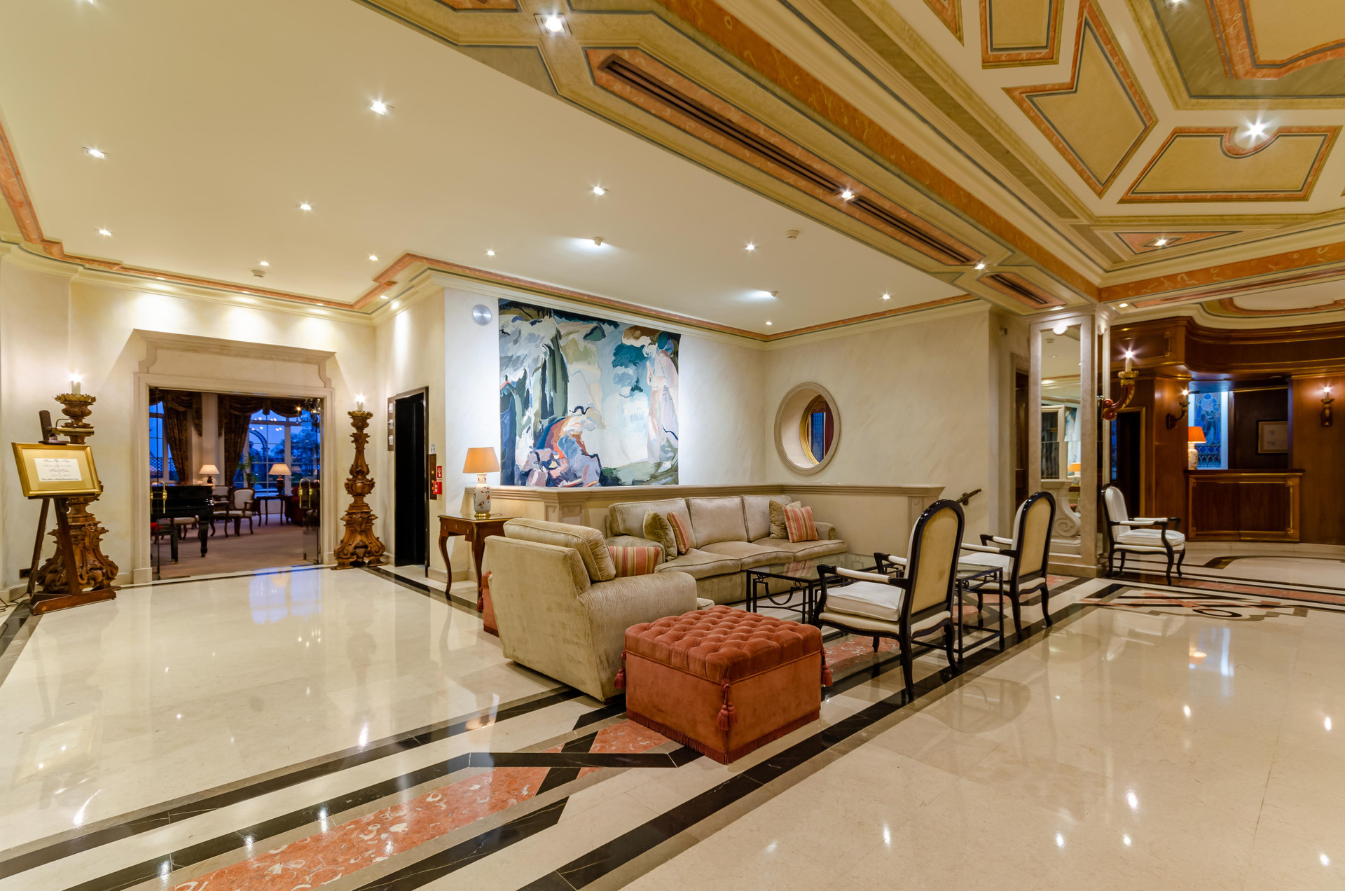 Vista Lobby Olissippo Lapa Palace – The Leading Hotels of the World