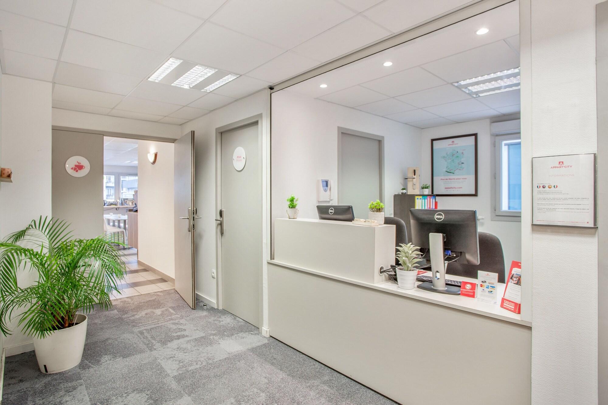 Vista Lobby Appart'City Classic Annemasse Centre-Pays de Genève