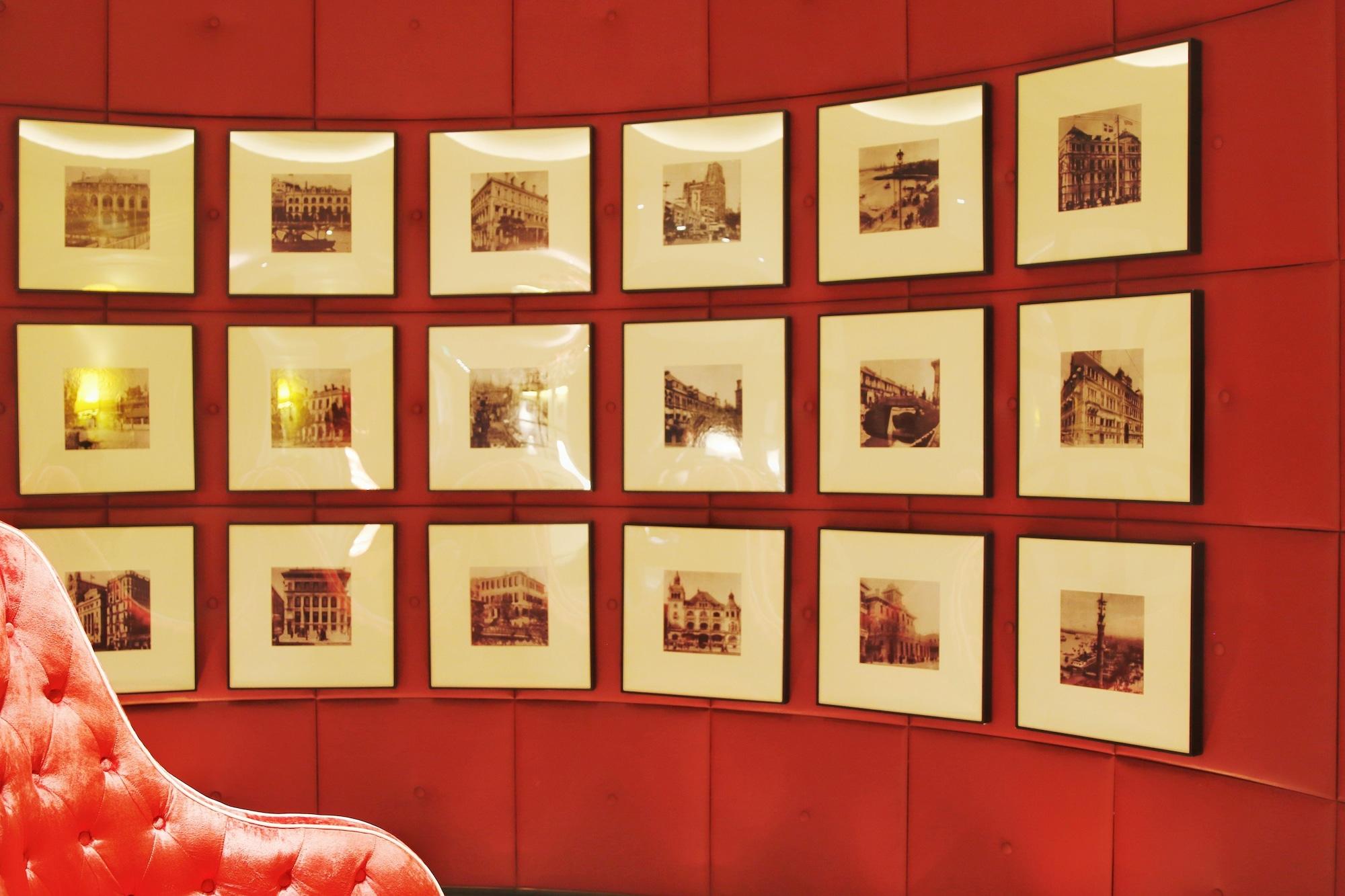 Vista Lobby Jinjiang Metropolo Hotel Classiq Shanghai Off Bund