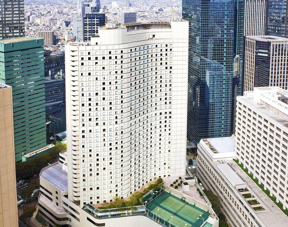 Vista da fachada Hilton Tokyo