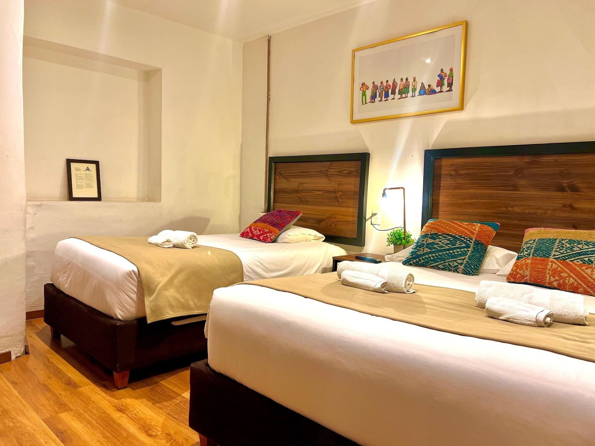 Vista Lobby HOSTAL MARIA ANGOLA CUSCO