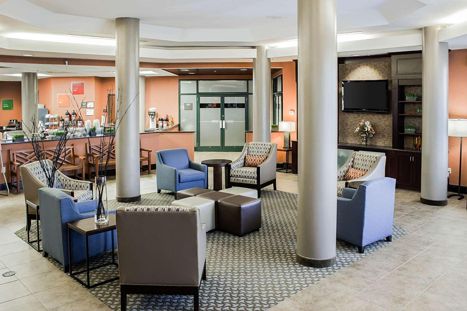 Vista Lobby Comfort Suites Raleigh Durham Airport/Research Triangle Park