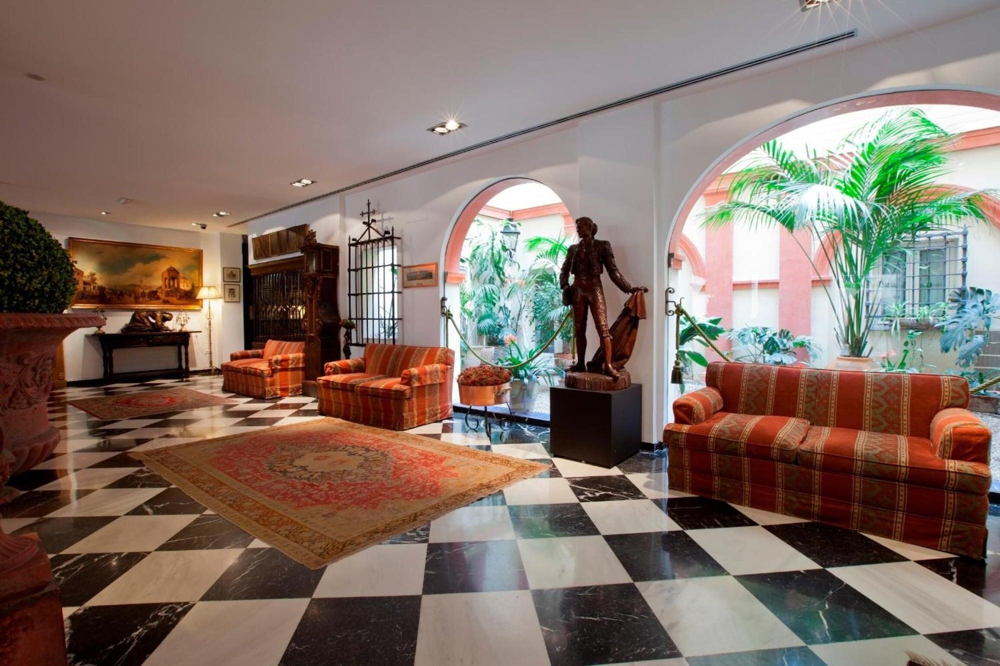 Vista Lobby Hotel Doña Maria