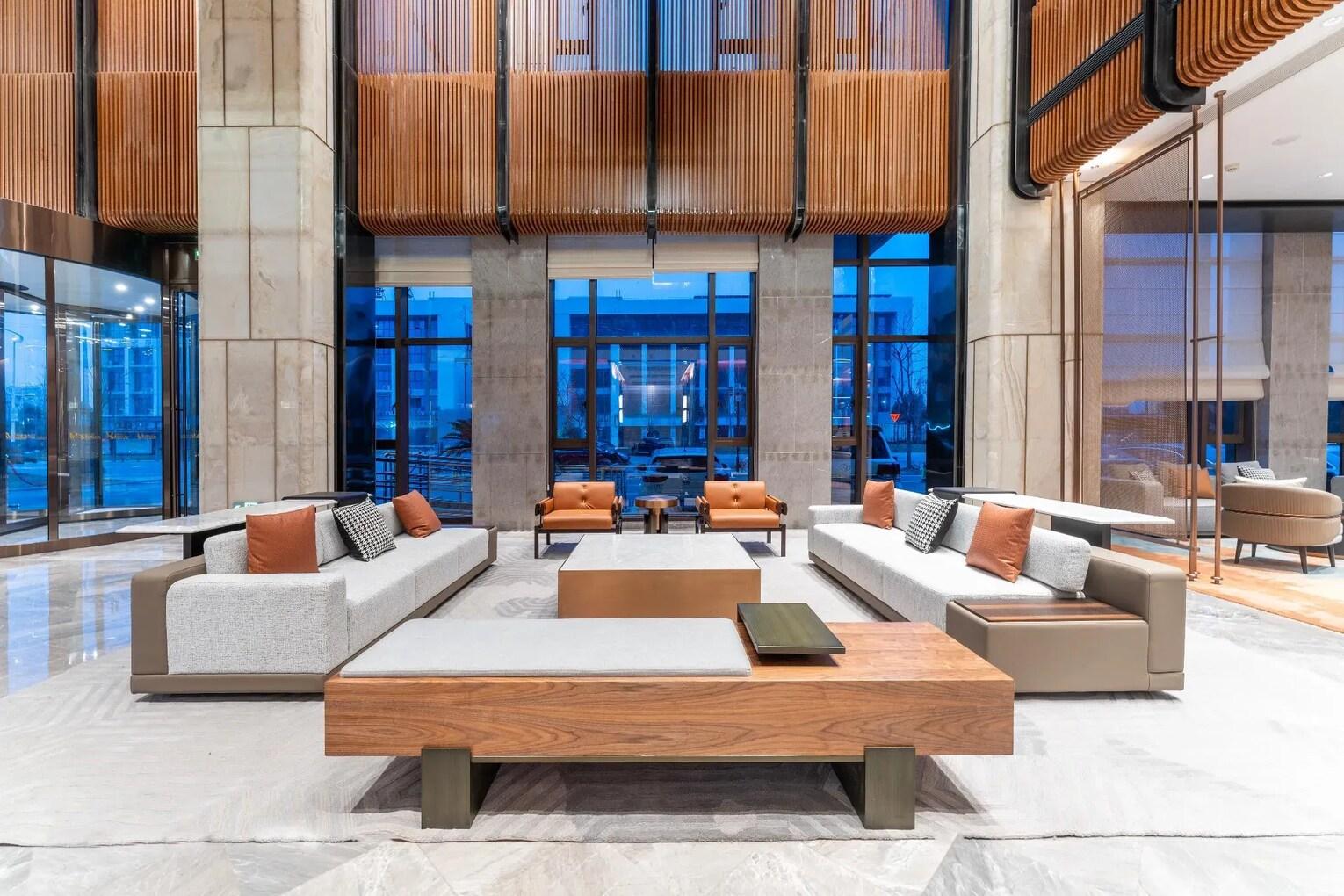 Vista Lobby Grand Madison Hotel Quzhou High-speed Railway Sta