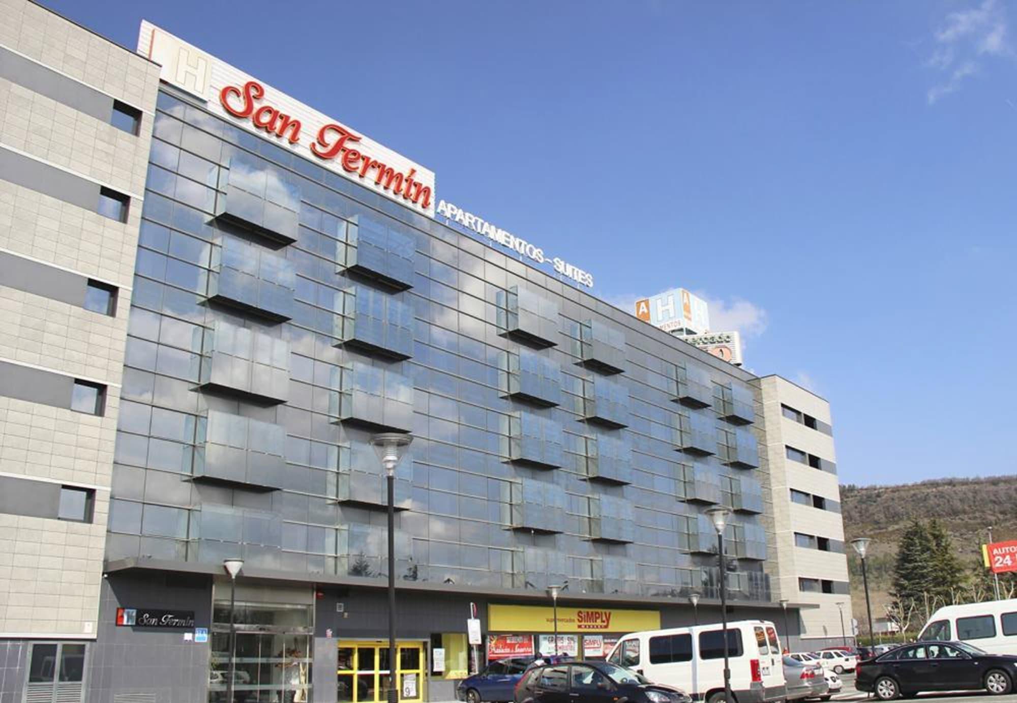 Vista Exterior Hotel San Fermín Pamplona