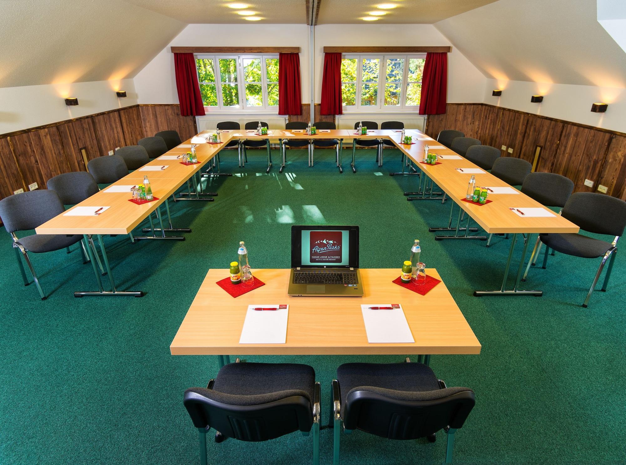 Sala de Reuniones AlpenParks Hagan Lodge Altaussee
