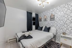 Alquiler Vacacional - Stylish Secret 7 minutes to Train & Airport. 4 beds+Sleeps 6! 20% OFF 7 days!