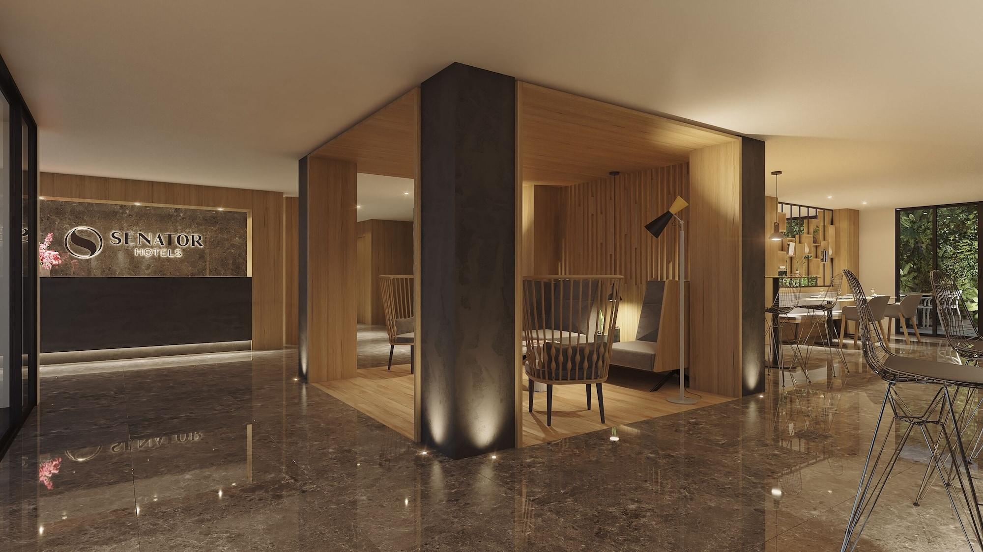 Vista Lobby Senator Cala Millor Hotel