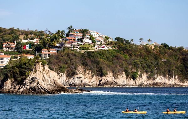 Huatulco y su horizonte infinito