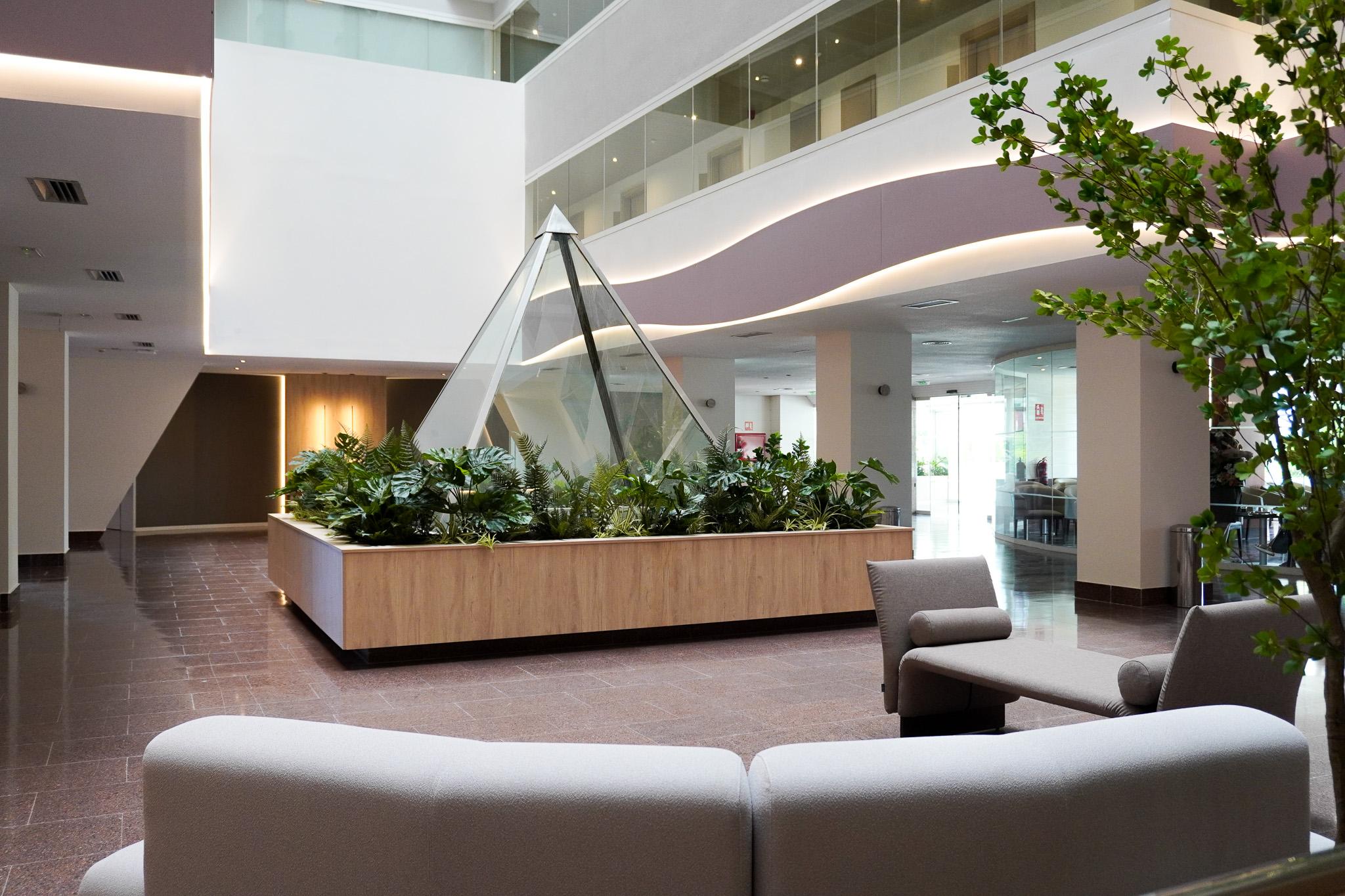 Vista Lobby Hotel AR Roca Esmeralda & Spa