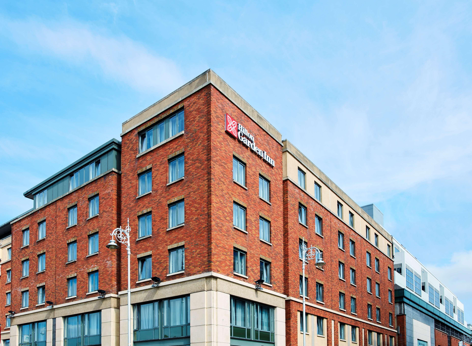 Vista Exterior Hilton Garden Inn Dublin City Centre