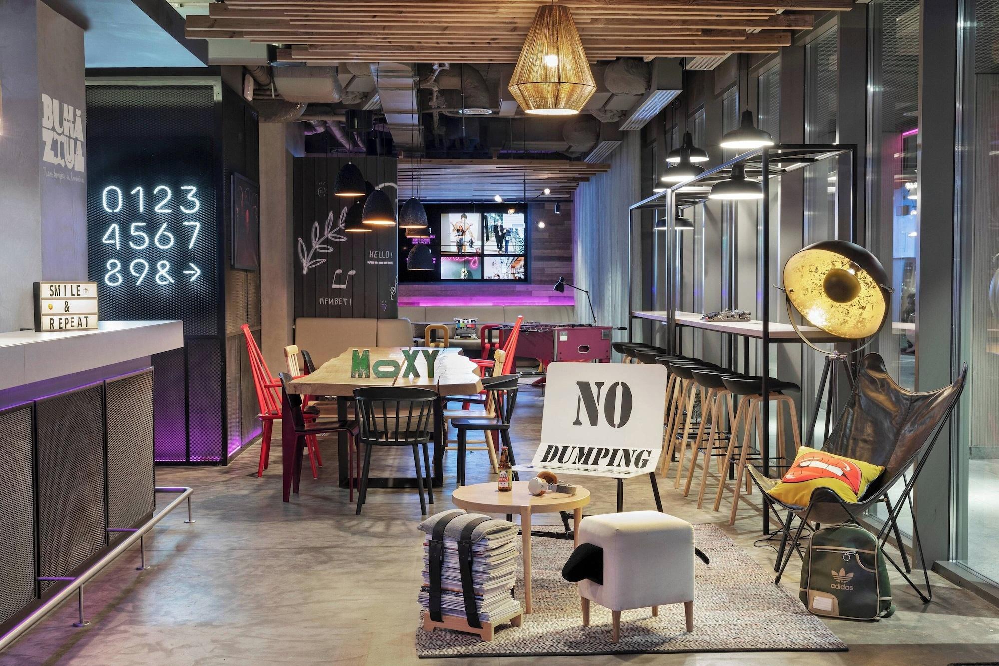 Vista Lobby Moxy Bucharest Old Town