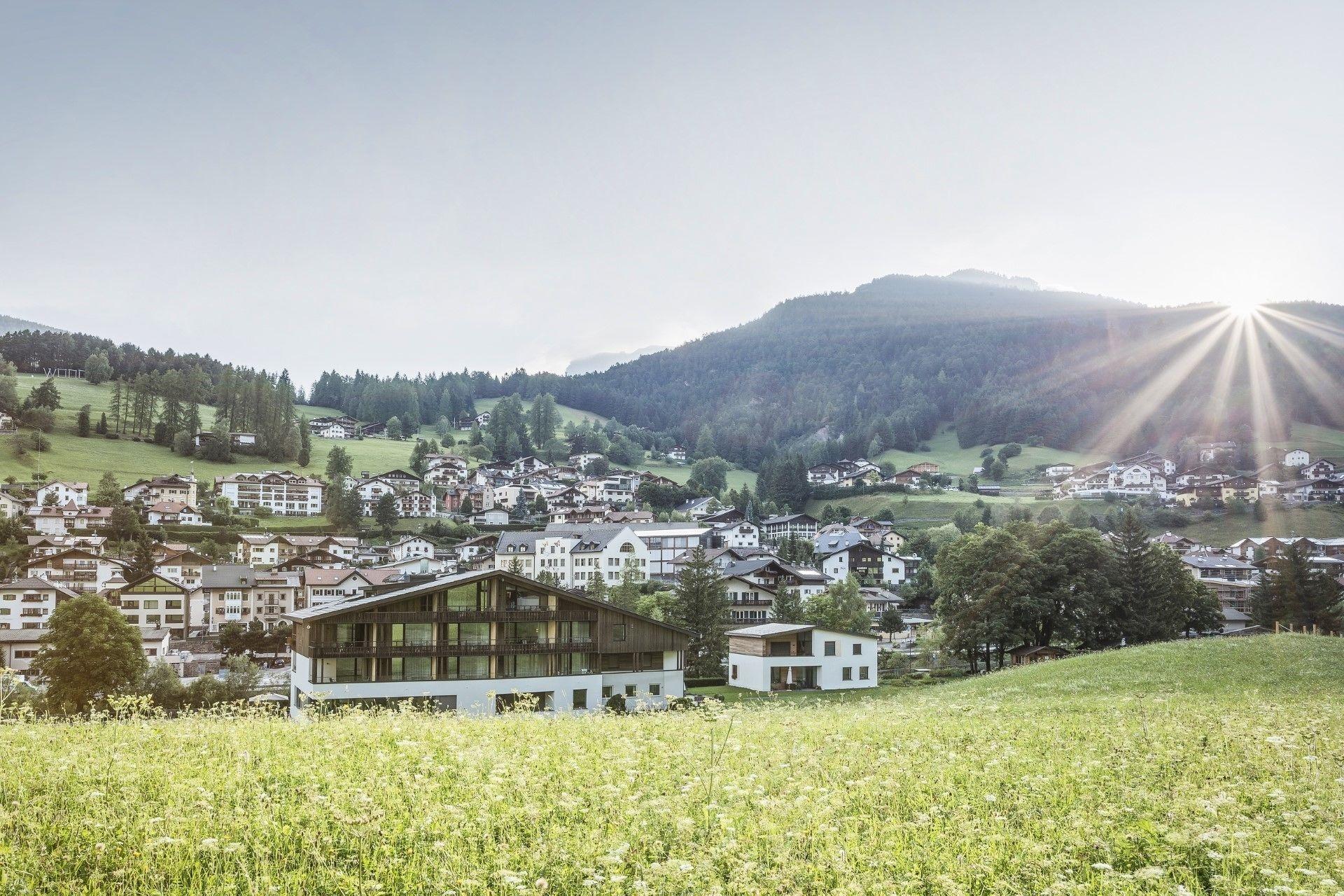 Vista Exterior Garni Hotel Pra Palmer