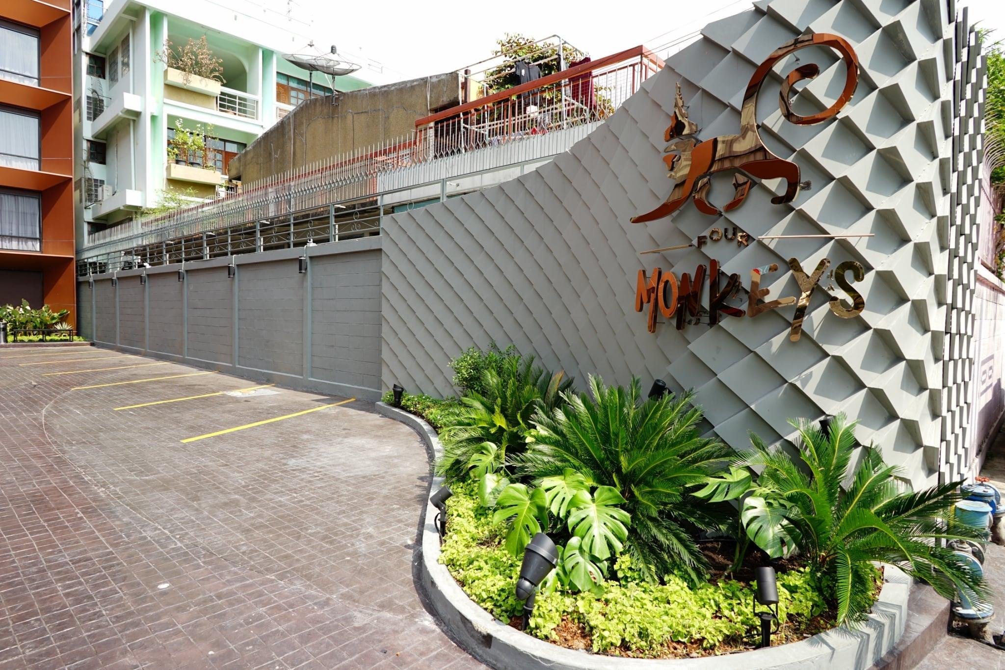 Vista Exterior 4 Monkeys Hotel
