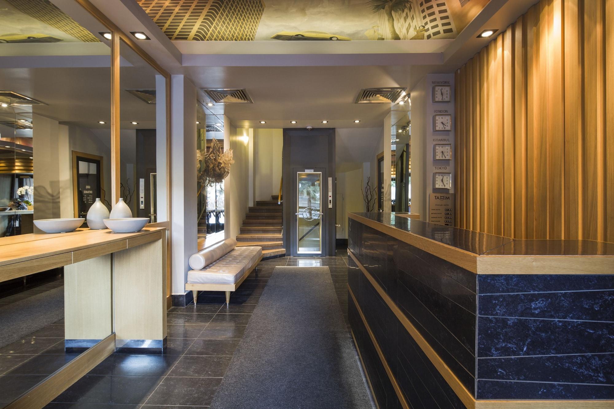 Vista Lobby Taxim Suites Residences Istanbul