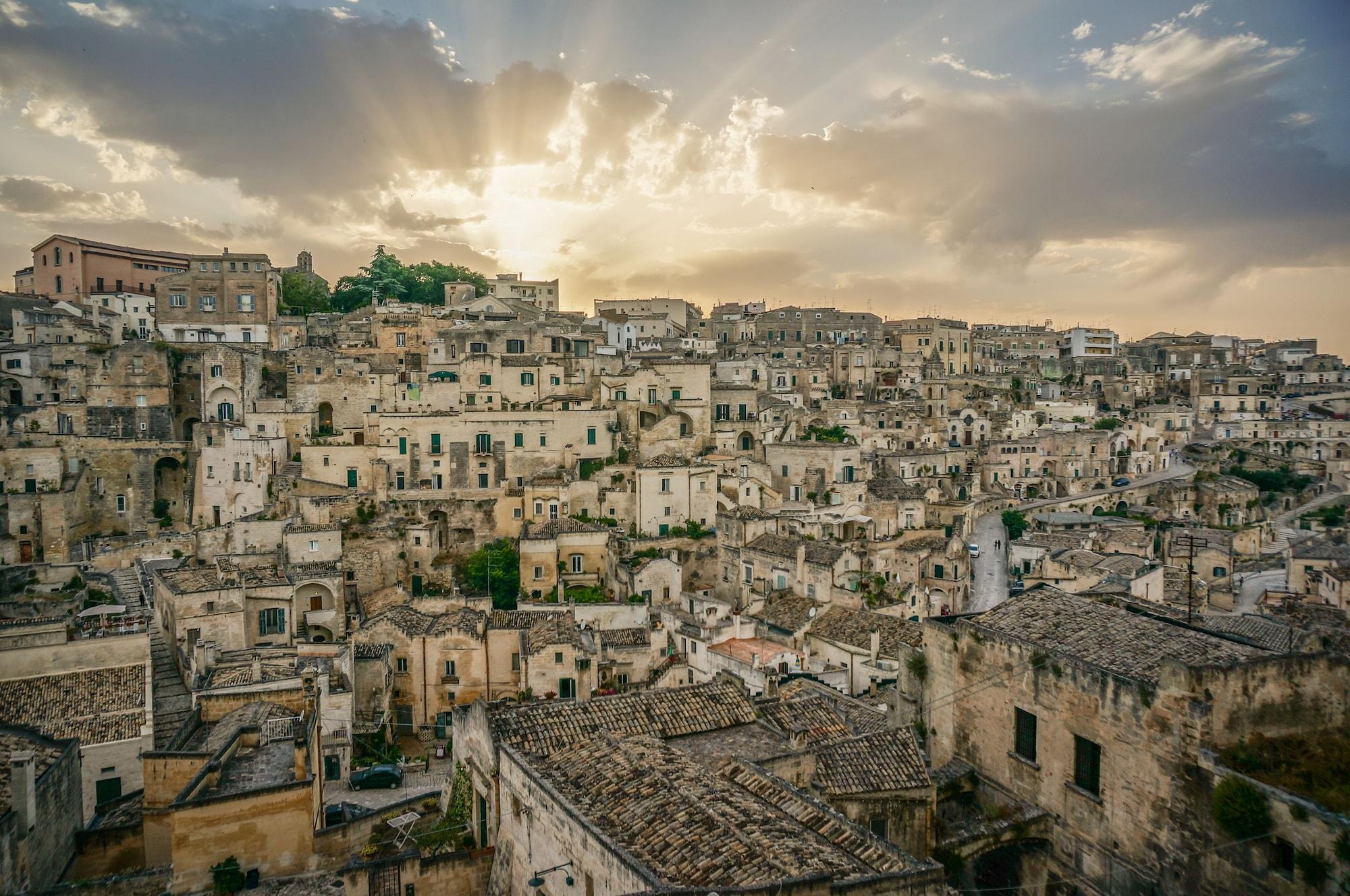 Vista Exterior Ostello dei Sassi Matera