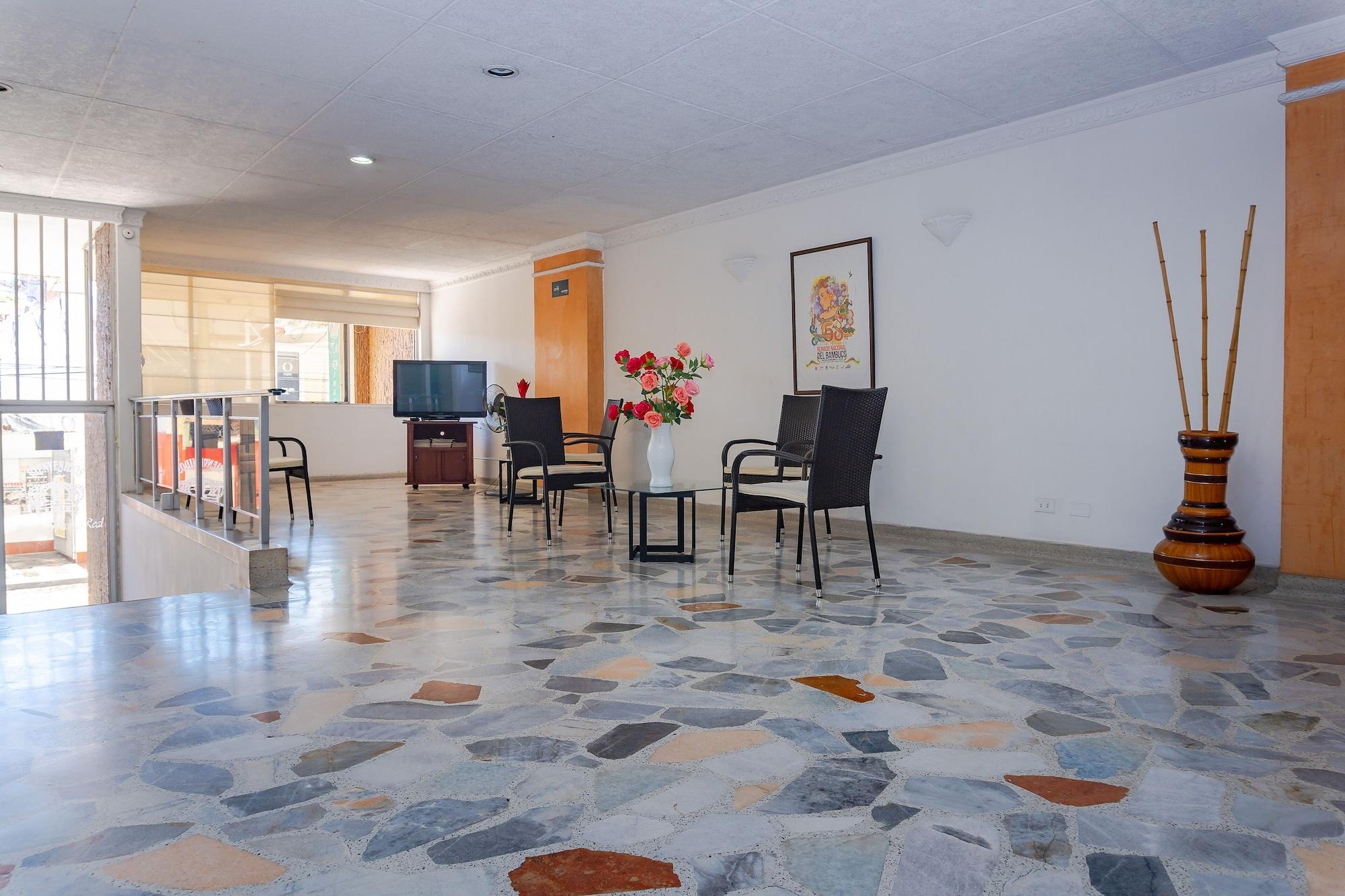 Vista Lobby Hotel Dinastia Real Neiva