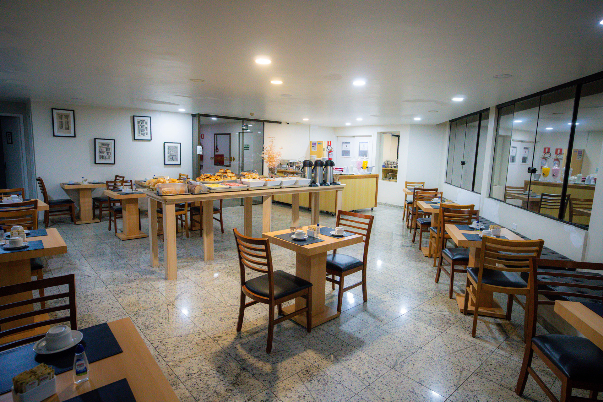 Restaurant Hotel Dan Inn São Paulo Higienópolis by Nacional Inn