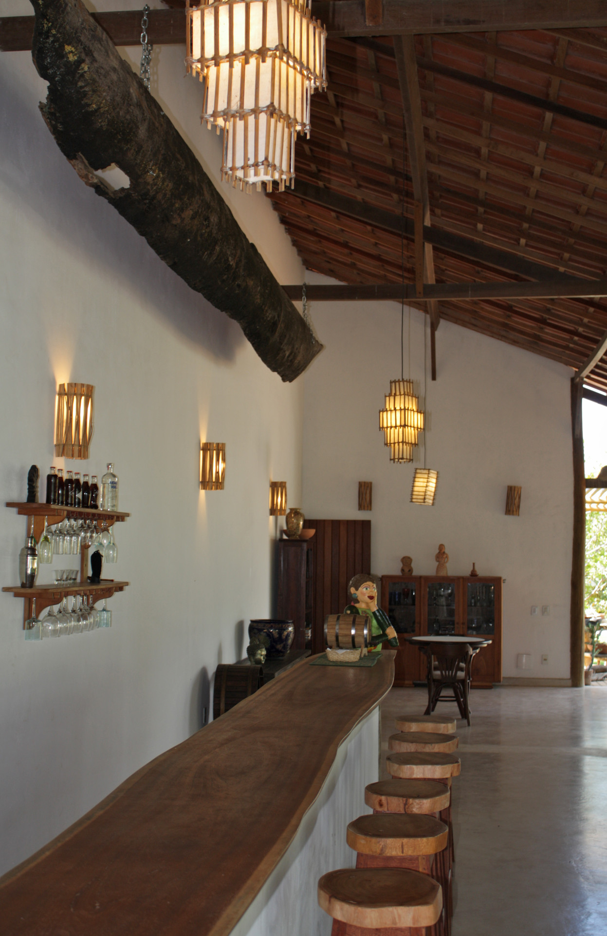 Vista Lobby Pousada Riviera Trancoso